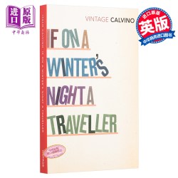寒冬夜行人 英文原版 If on a Winter's Night a Traveller 卡尔维诺 Italo Calv