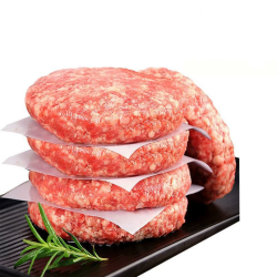 约巢 原切安格斯汉堡排 M7牛肉饼 100g*10片 1kg