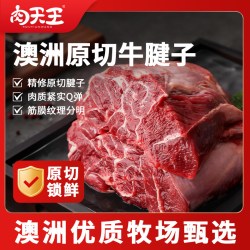 肉天王进口原切牛腱子肉生鲜金钱腱高蛋白低脂非减脂代餐牛肉专用