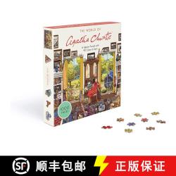 现货 拼图 阿加莎克里斯蒂的世界 The World of Agatha Christie 1000-Piece Ji