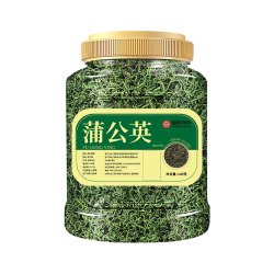 耶派 国药药材长白山蒲公英茶非野生婆婆丁罐装140克官方正品传统炒制