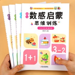 0-100数感启蒙练习册 儿童数学思维启蒙训练3-6岁幼小衔接数学专项幼儿园升一年级