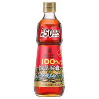 移动端：燕庄 400加赠50ml纯香芝麻油家用火锅油碟串串凉拌菜蘸料调味香油