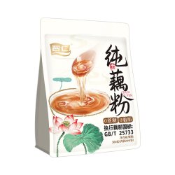 智仁 纯藕粉无添加蔗糖500g独立小袋营养冲泡早餐速溶粉国标25733