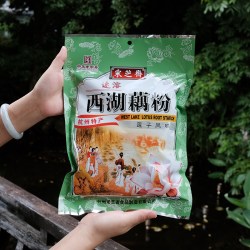 采芝斋 中华采芝斋杭州特产精桂花莲子风味西湖藕粉营养早餐独立包