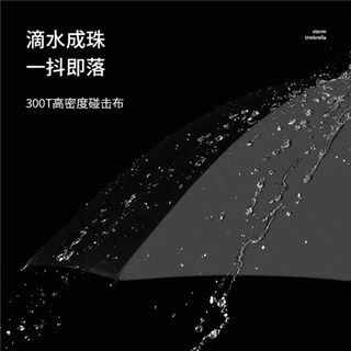 零雨 24骨加固抗风 长柄直杆雨伞