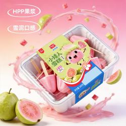 美登高 小矮人冰淇淋 添加HPP芭乐原浆 360g 雪泥