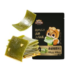 三只松鼠 口袋海鲜 小黄鱼 香辣味 96g