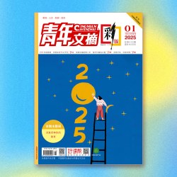 青年文摘杂志2025年过刊现货彩版1-12月全套24期高中学生文学阅读作文素材正版现货