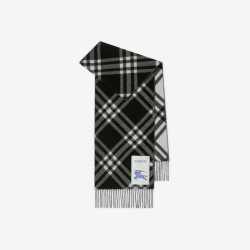 BURBERRY 格纹羊绒围巾 多色