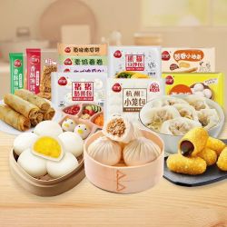 三全 小笼包烧麦豆沙奶黄包春卷方便速食馅饼肉饼早餐