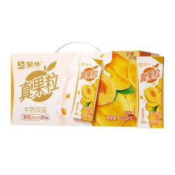 真果粒 牛奶饮品黄桃味250g*12包5月初产