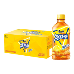 康师傅 冰红茶330ml*12瓶经典饮品饮料批发柠檬茶果茶TK