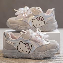 Hello Kitty 童鞋儿童运动鞋女童德训鞋软底春秋可爱凯蒂猫小女孩鞋子