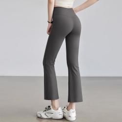 佑游 运动初春休闲女士修身简约纯色休闲提臀显瘦爬坡瑜伽八分裤微辣裤