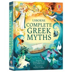 Usborne出品希腊神话英文原版绘本 Complete Greek Myths Henry Brook著作精装版