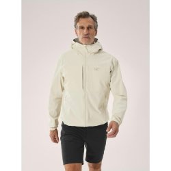 ARC'TERYX 自营欧洲直邮Arcteryx始祖鸟 Gamma男士海盐白防风软壳连帽夹克