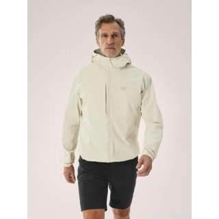 ARC'TERYX 自营欧洲直邮Arcteryx始祖鸟 Gamma男士海盐白防风软壳连帽夹克