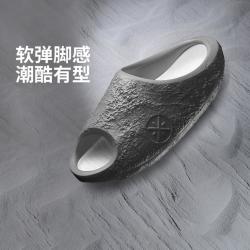 李宁 拖鞋男鞋陨石凉拖露趾男士鞋子夏季运动鞋