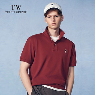 TEENIE WEENIE 凉感翻领 白色 XL 男士POLO衫