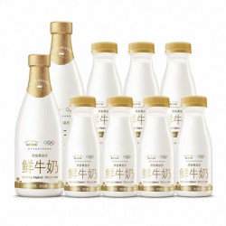 每日鲜语 鲜牛奶720ml*2瓶+250ml*7瓶鲜奶牛奶新鲜