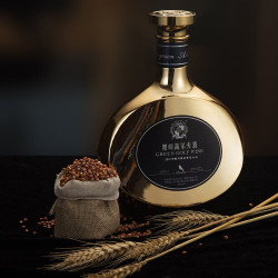 果岭高尔夫酒 小鸟酒 酱香型白酒 53%vol 511mL 1瓶 礼盒装 53度