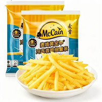 McCain 黄金甲细薯条 400g 炸锅食材速食预制菜速冻薯条薯饼半成品油炸小吃