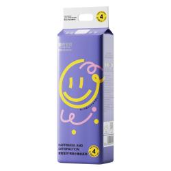 碧芭宝贝 夏日小确幸训练裤超薄透气尿不湿L-3XL码*4包