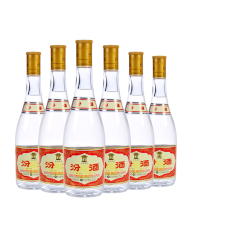 汾酒 2021年老酒汾酒53度黄盖玻汾475ml*6瓶杏花村清香型高度高粱白酒
