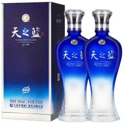 洋河 天之蓝 蓝色经典 52%vol 浓香型白酒