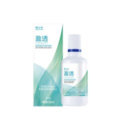 博士伦 进口隐形眼镜护理液清透120ml小瓶美瞳半年月抛清洁液正品