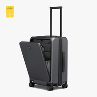 地平线8号 ONE TOUCH系列 PC拉杆箱 LA-1683-14 气质灰 20英寸