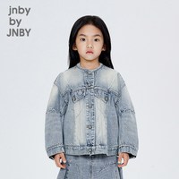 江南布衣童装宽松牛仔夹克休闲舒适折扣男女童jnbybyjnby