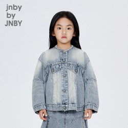 江南布衣童装宽松牛仔夹克休闲舒适折扣男女童jnbybyjnby