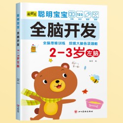 儿童全脑开发思维2-6岁 聪明宝宝左右脑思维逻辑训练书