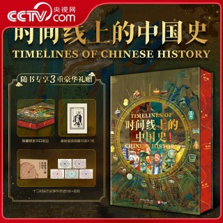 时间线上的中国史 全面展示中国历史文化图鉴 重大事件人物制度民俗科技建筑艺术收藏鉴赏书 WX
