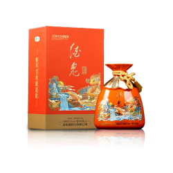 酒鬼 蛇年生肖 52度馥郁香型白酒 1L 礼盒装