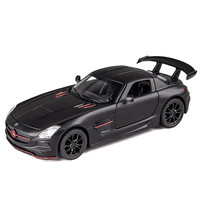 烽索 C32653 奔驰AMG SLS 汽车模型+展示底座