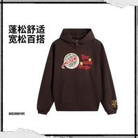 李宁 反伍BADFIVE卫衣男士连帽春秋保暖针织运动服