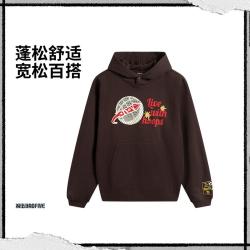 李宁 反伍BADFIVE卫衣男士连帽春秋保暖针织运动服