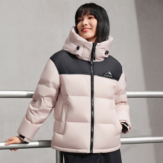 波司登 新款羽绒服女短款男女同款时尚运动连帽百搭保暖面包服