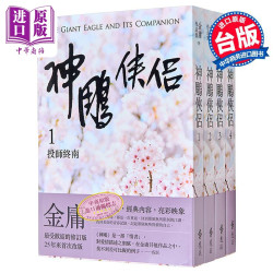 神雕侠侣 全四册 亮彩映象修订版 港台原版 金庸 远流出版 武侠小说