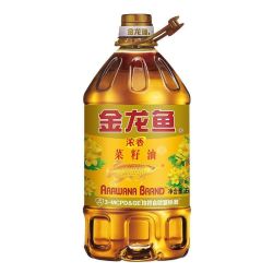 金龙鱼 浓香菜籽油5L 金龙鱼菜籽油醇香纯香原香家用桶装批发