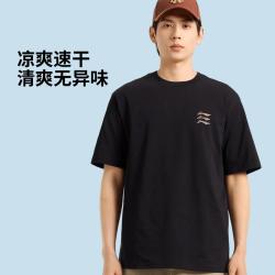 李宁 零压冰棒T|凉感抗菌短袖运动T恤男女同款透气情侣休闲短T