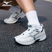 百亿补贴：美津浓 男鞋白色运动鞋SPEED夏季新款网面透气减震跑鞋百搭休闲鞋