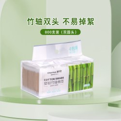 茶花 31000 坚韧竹轴棉签
