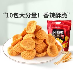 良品铺子 斗笠小米锅巴 香辣味 360g