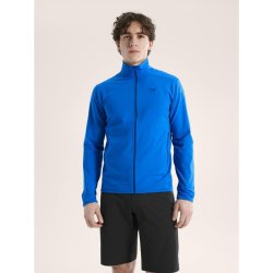 ARC'TERYX 自营欧洲直邮Arcteryx始祖鸟 Kyanite男士亮蓝色聚酯纤维轻薄抓绒
