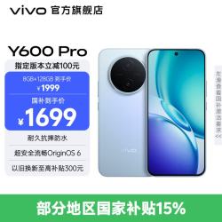 vivo Y600 Pro 10200mAh耐超低温蓝海电池  90W闪充  耐久抗摔防水