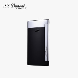 S.T.Dupont 法国都彭SLIM7纤薄炬式防风打火机亮黑27700